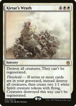 mtg magic Kirtar's Wrath ENGLISH commander anthology Colere selon Kirtar - Image 1