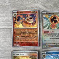 Bundle Of 6 151 Pokemon Cards Tyme 143/131 Ultra Rare Glaceon Reverse Masterball - Image 2