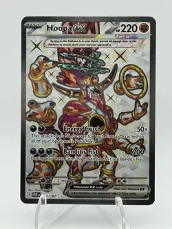 2023 Pokemon SV Paradox Rift Hoopa ex #226/182 - Image 1