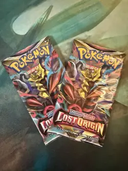 Pokemon TCG (2) Lost Origin Pack Factory Sealed Booster Packs - Image 1