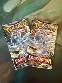 Pokemon TCG (2) Lost Origin Pack Factory Sealed Booster Packs - Image 1