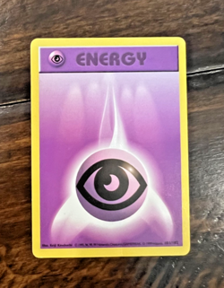 Psychic Energy 101/102 Pokemon Base Set (1999) Shadowless Common - Image 1