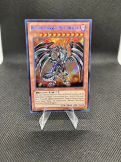 Yugioh - Red-Eyes Darkness Metal Dragon LCJW-EN050 1st Edition Secret Rare NM - Image 1