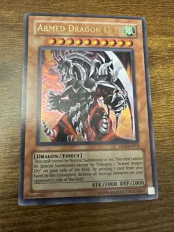 Yugioh ARMED DRAGON LV10 - Duelist Pack - Ultra Rare DP2-EN013 - Image 1