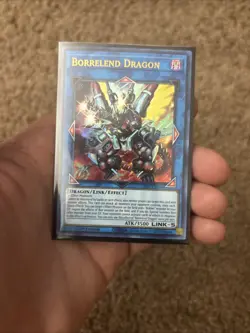 🔥 Yugioh GFP2-EN006 Borrelend Dragon ULTRA RARE NEAR MINT 1ST EDITION - Image 1