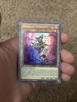 (GFP2) Yugioh x1 Despian Tragedy 1st Edition GFP2-EN096 Ultra Rare (NM!) - Image 2