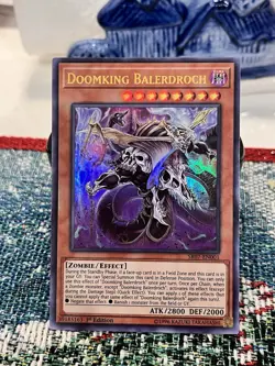 Yugioh Doomking Balerdroch SR07-EN001 Ultra Rare 1st Ed NM Near Mint - Image 1