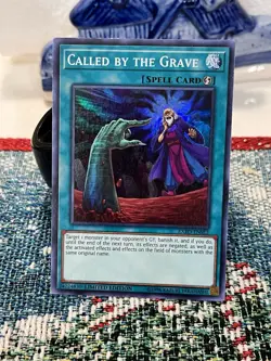 YUGIOH TCG CALLED BY THE GRAVE EXFO-ENSE2 SUPER LIMITED EDITION NM - Image 1