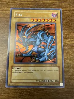 Yugioh 1996 Zoa - TFK-001 - Prismatic Secret Rare - Limited - Image 1