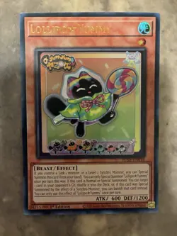Yugioh! TCG - Lollipo Yummy - Ultra Rare - JUSH-EN018 - Justice Hunters - 1st - Image 1