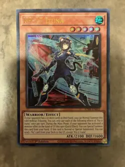 Yugioh! TCG - K9-17 Izuna - Ultra Rare - JUSH-EN031 - Justice Hunters - 1st - Image 1