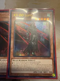 Yugioh! TCG - K9-17 Izuna - Ultra Rare - JUSH-EN031 - Justice Hunters - 1st - Image 2