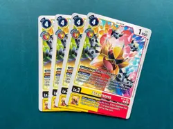 Starmons BT19-031 Playset Special Booster 2.0 2.5 Digimon Card Game x4 - Image 1