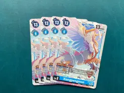 Xiangpengmon BT19-028 Playset Special Booster 2.0 2.5 Digimon Card Game x4 - Image 1