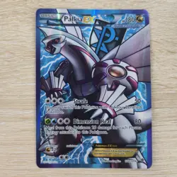 LP Palkia EX 100/101 Team Plasma Full Art Plasma Blast Ultra Rare Pokemon Card - Image 1