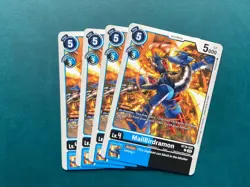 MailBirdramon BT19-022 Playset Special Booster 2.0 2.5 Digimon Card Game x4 - Image 1