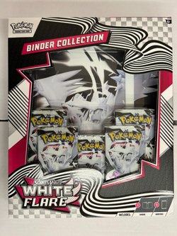 Pokemon White Flare Binder Collection English Sealed OVP PSA New Card 9-Pocket - Image 1