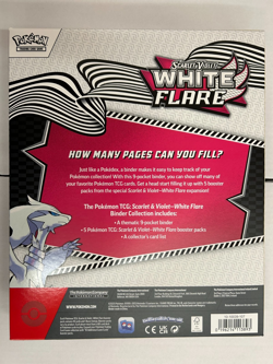 Pokemon White Flare Binder Collection English Sealed OVP PSA New Card 9-Pocket - Image 3