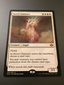 MTG Modern Horizons 2 #030 Serra's Emissary NM - Image 1