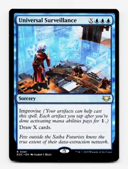 Universal Surveillance [Commander: Edge of Eternities] MTG Magic NM/M 💧 - Image 3