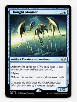 Thought Monitor [Commander: Edge of Eternities] MTG Magic NM/M 💧 - Image 3