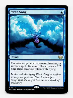 Swan Song [Commander: Edge of Eternities] MTG Magic NM/M 💧 - Image 1