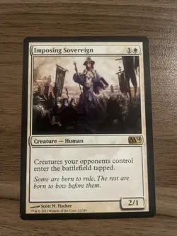 MTG Imposing Sovereign Magic 2014 22/249 Regular Rare - Image 1