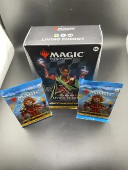 MTG Aetherdrift Commander Deck Living Energy Sealed Box/ 2 Free B Pack Included - Image 2