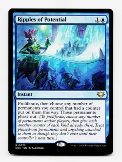 Ripples of Potential [Commander: Edge of Eternities] MTG Magic NM/M 💧 - Image 3