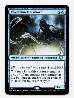 Phyrexian Metamorph [Commander: Edge of Eternities] MTG Magic NM/M 💧 - Image 1