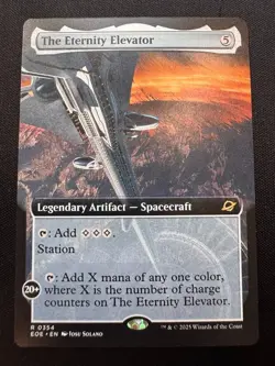 The Eternity Elevator (Extended Art) - MTG Edge of Eternities Non-Foil - NM - Image 1