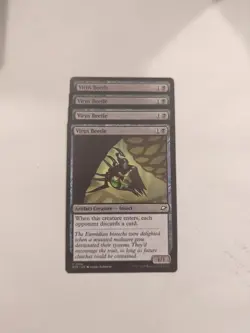 (4) Virus Beetle *PLAYSET* Edge of Eternities Regular NM MTG - Image 1