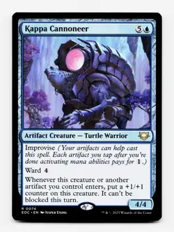 Kappa Cannoneer [Commander: Edge of Eternities] MTG Magic NM/M 💧 - Image 1