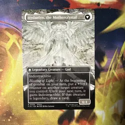 MTG Final Fantasy ARTIST BORDERLESS Venat, Heart of Hydaelyn #0329 R NM NonFoil - Image 2