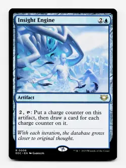 Insight Engine [Commander: Edge of Eternities] MTG Magic NM/M 💧 - Image 3