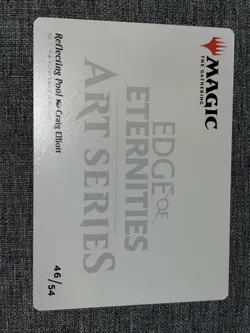 Reflecting Pool - Craig Elliott - MTG: Edge of Eternities - Art Series 46/54 - Image 2