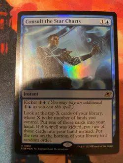 MTG Edge of Eternities Consult the Star Charts Foil - Image 1