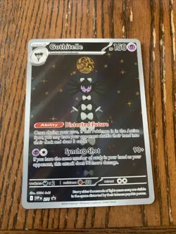 TCG Pokemon Gothitelle 211 Promo White Flare; Black Star Promo English NM - Image 1