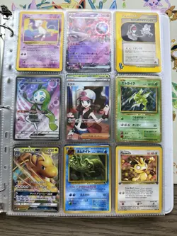 Pokemon Collection Binder Vintage Lot of Cards Holos WOTC E-Reader Promo - Image 1