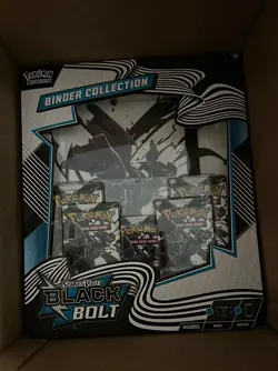Pokemon Scarlet & Violet - Black Bolt Binder Collection - Image 2