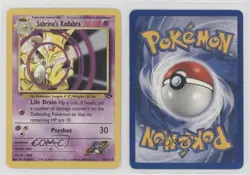 Sabrina's Kadabra Pokemon Gym Challenge #58 2000 08ql - Image 3