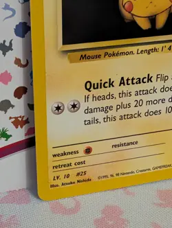Pokemon TCG Lt. Surge's Pikachu 84/132 Gym Challenge Near Mint NM WOTC - Image 5