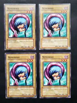 Yugioh - 4x Nemuriko [LOB - 013] UNLIMITED Common LP - Image 1