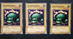 Yugioh - 3x Tripwire Beast [LOB - 104] UNLIMITED Common - Image 1