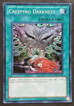 Yugioh - Creeping Darkness [ORCS-EN059] (UNLIMITED) Super Rare NM - Image 1