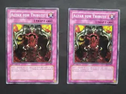 Yugioh - 2x Altar for Tribute [DCR-095] 1st Edition Common - Image 1