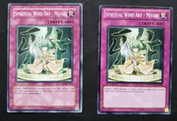 Yugioh - Wynn the Wind Charmer + Familiar & 2x Spiritual Wind Art Miyabi - Image 4