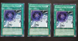 Yugioh - 3x Gateway to Dark World [EEN-EN048] UNLIMITED Common - Image 1