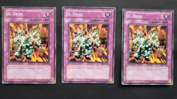 Yugioh - 3x D. Tribe [PGD-102] 1st Edition Common - Image 1