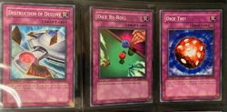 YUGIOH 1996, Lot of 9 Different Cards, Trap / Spell / Others, used, circulated - Image 2